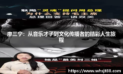 廖三宁：从音乐才子到文化传播者的精彩人生旅程